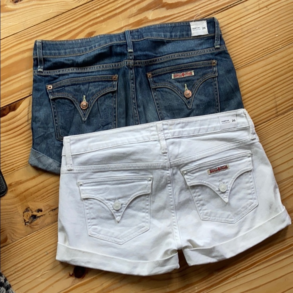 2 pair Hudson shorts